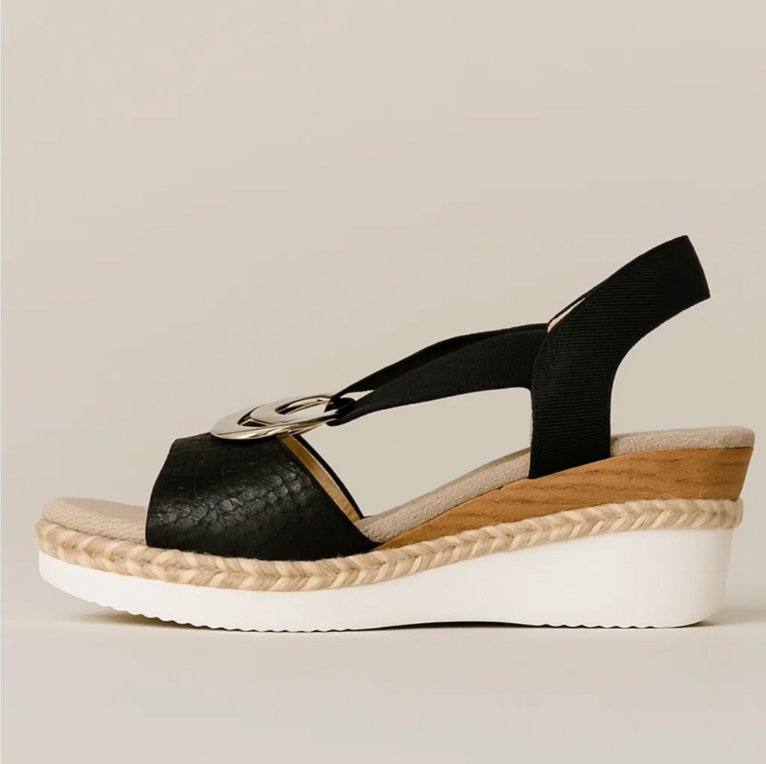 Sandals with Silver Detail