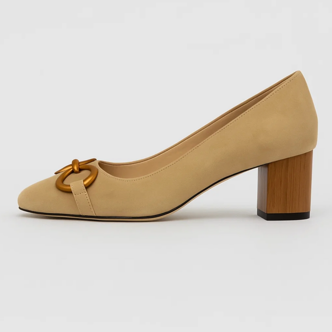 Novara | Block Heel Loafer