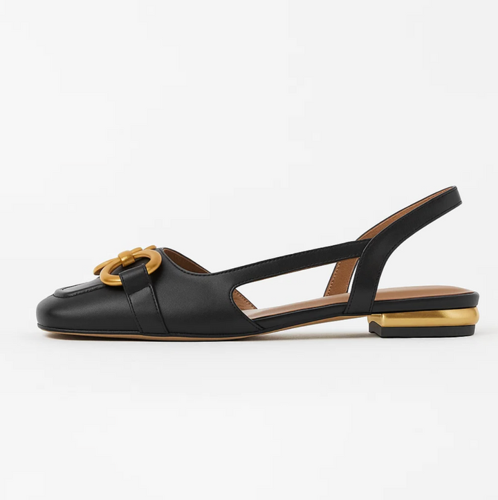 Novara | Slingback Flat Shoes