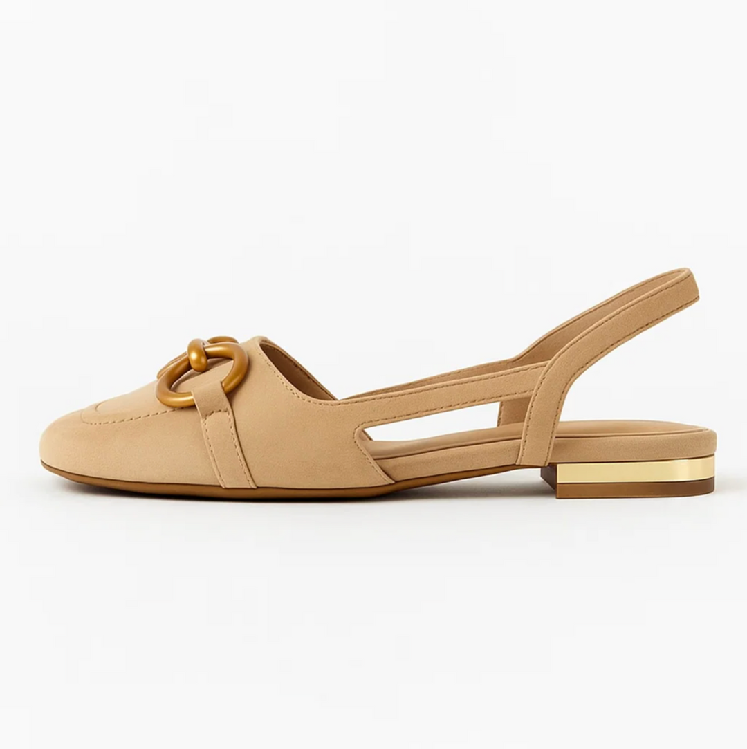 Novara | Slingback Flat Shoes
