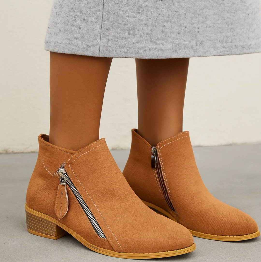 Valoria Suede Ankle Boots