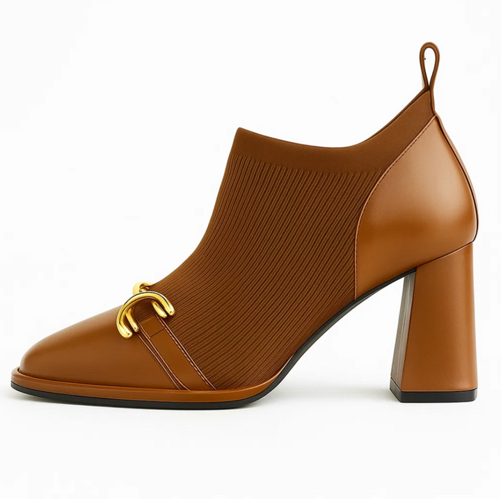 Novara | Knit Block Heels