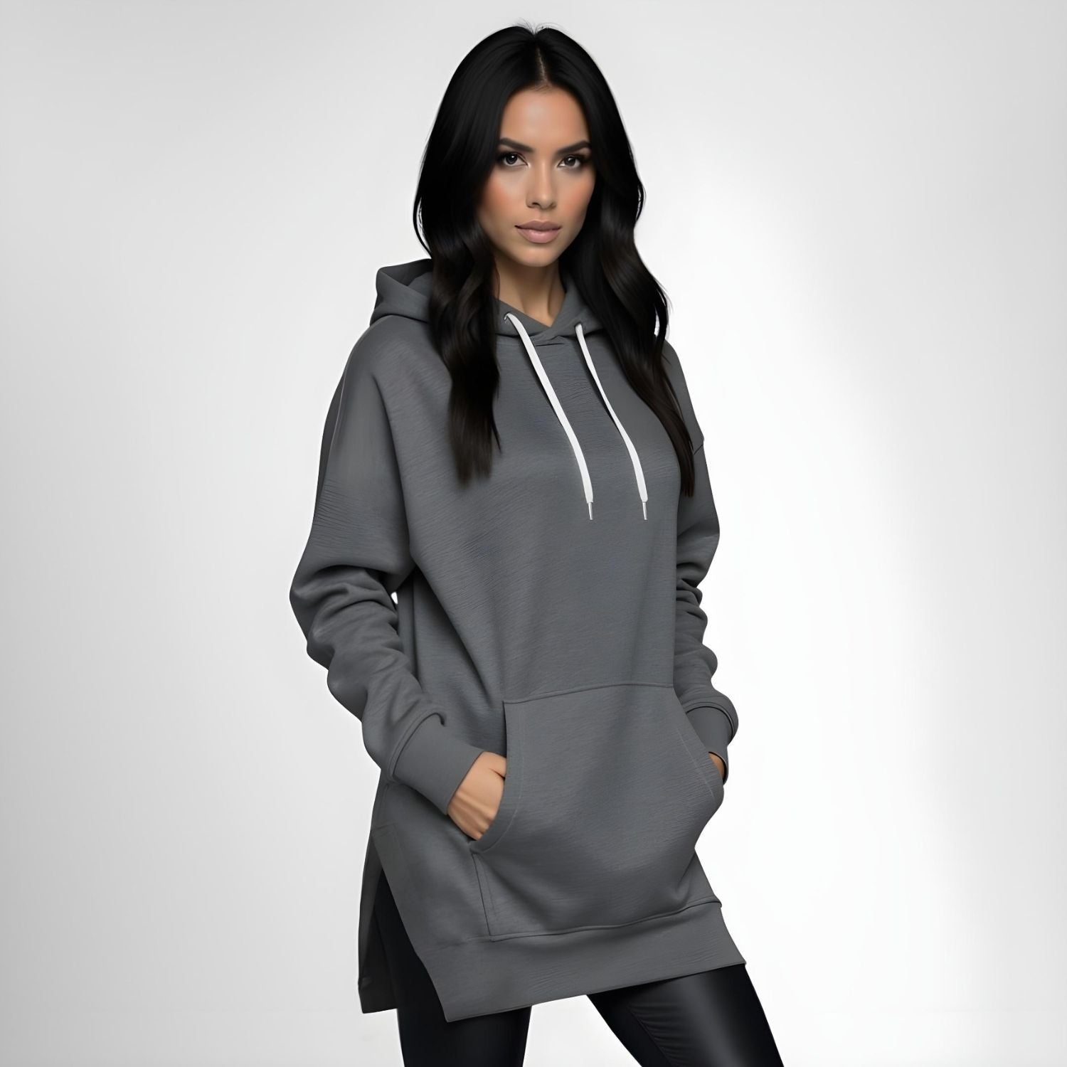 Nova | Oversized Hoodie Dress
