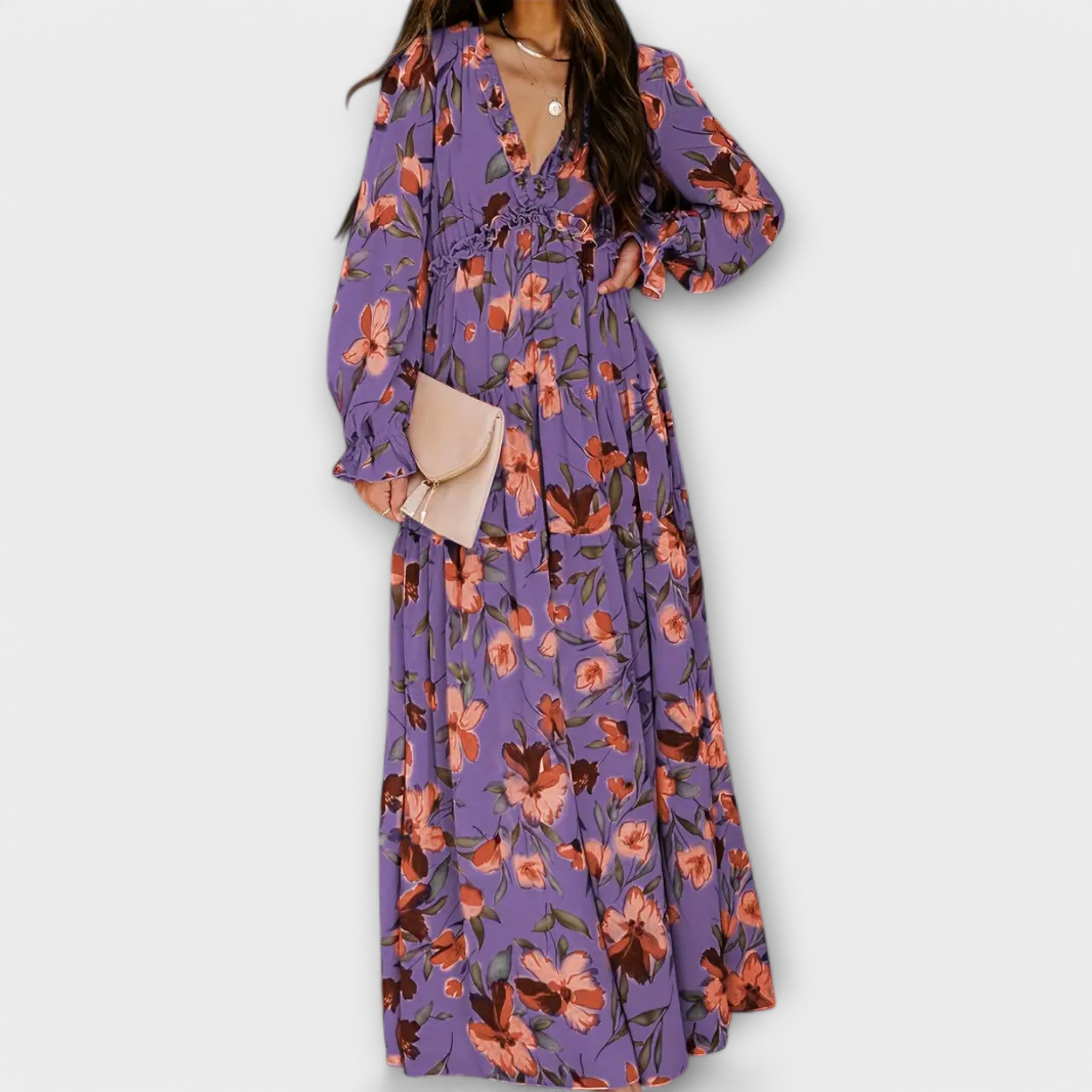 Helen | Elegant Blossom Dress