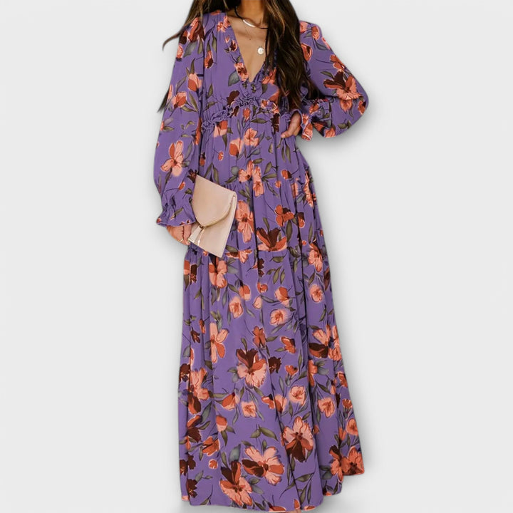 Helen | Elegant Blossom Dress