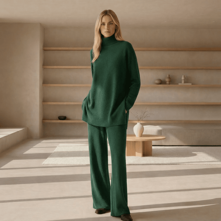 Arysa | Knit Top & Pants Set