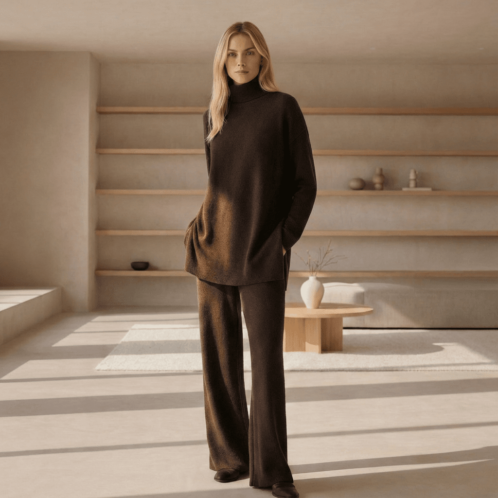 Arysa | Knit Top & Pants Set