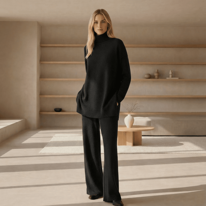 Arysa | Knit Top & Pants Set