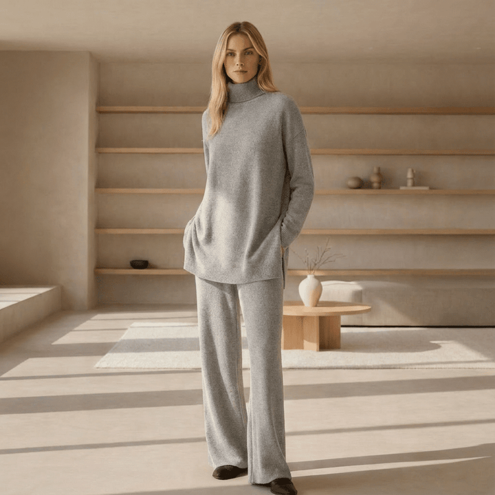 Arysa | Knit Top & Pants Set