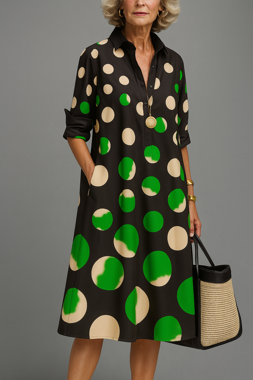 Daniela | Luxe Midi Dress for Effortless Elegance