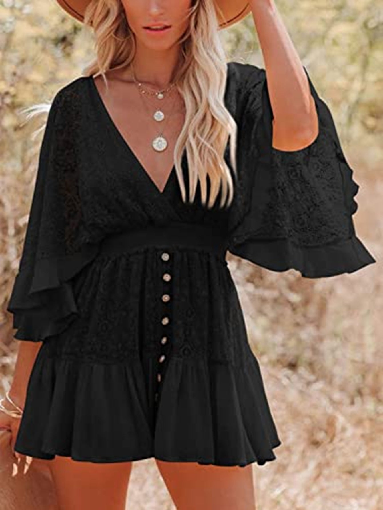 Kiara | Lace Boho Dress