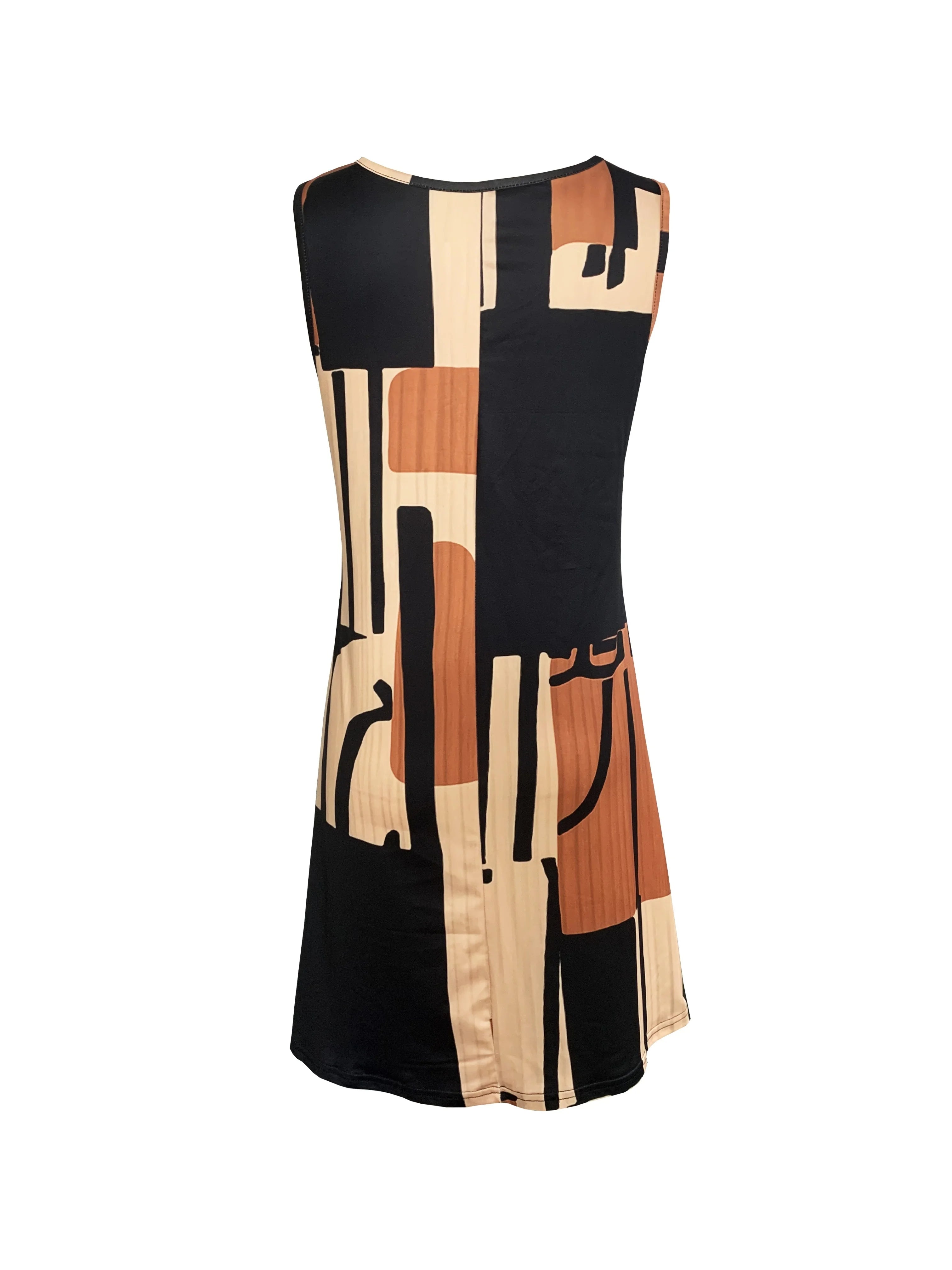 Elliette | Stylish Casual Geometric Dress