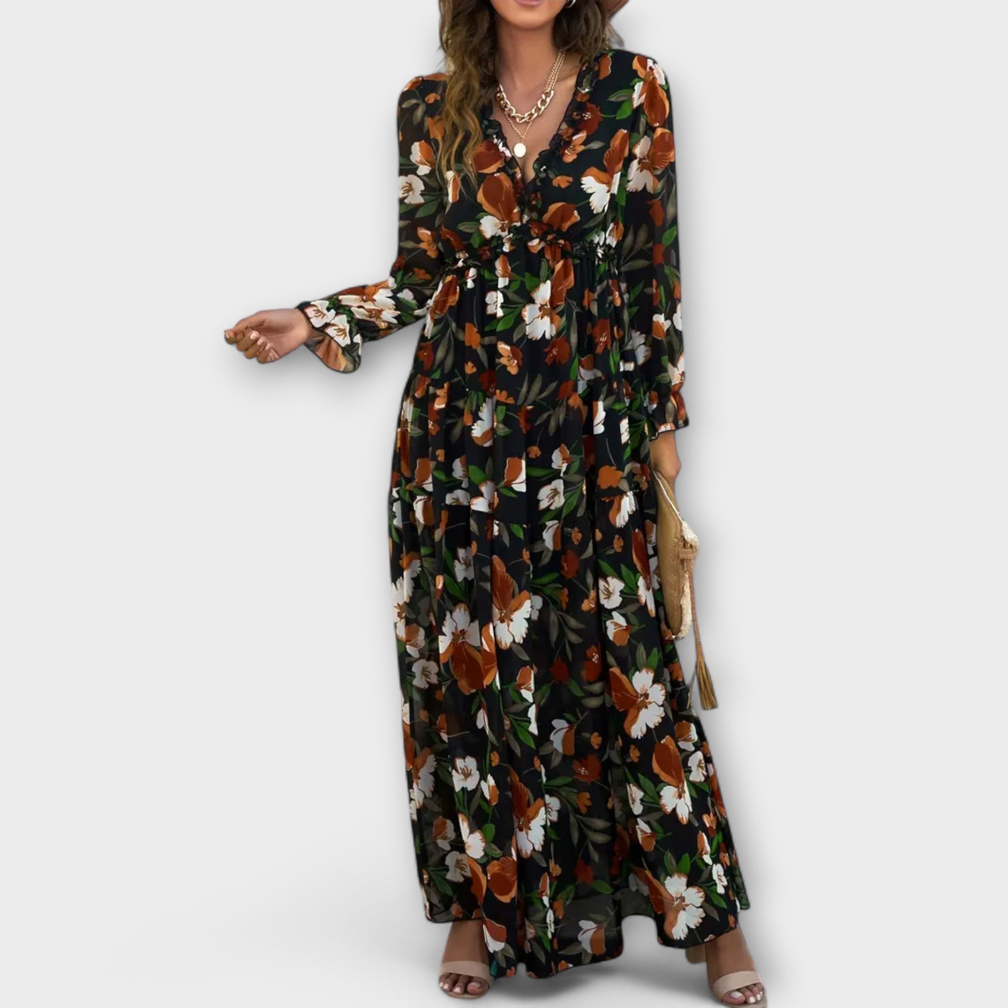Helen | Elegant Blossom Dress