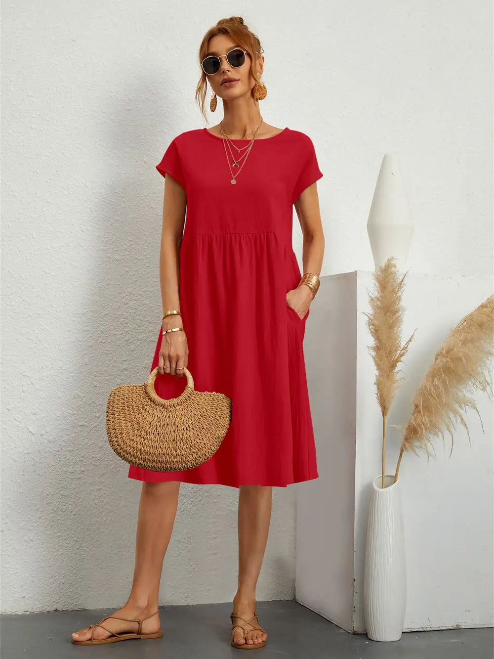 Mira | Casual Pocket Dress