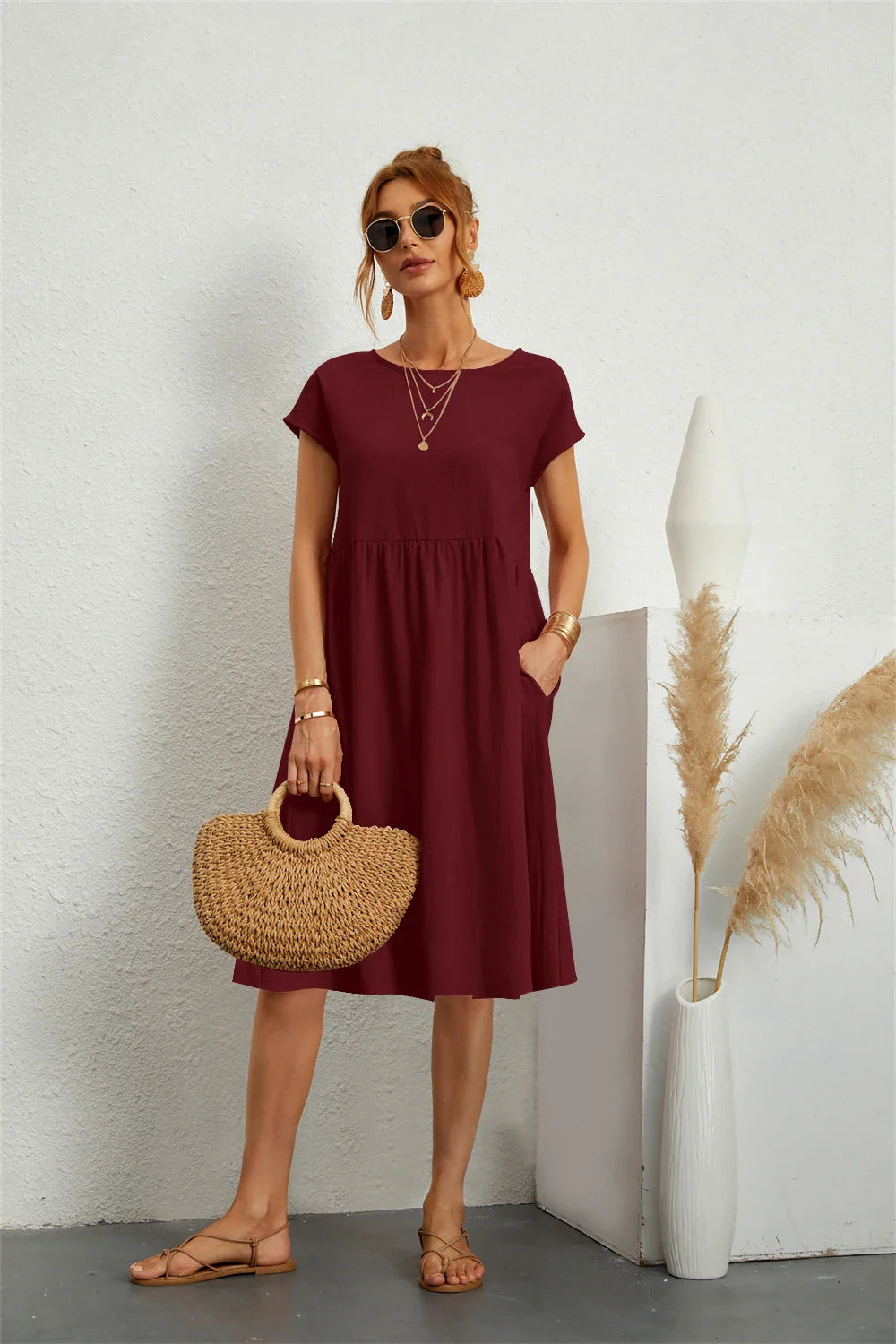 Mira | Casual Pocket Dress
