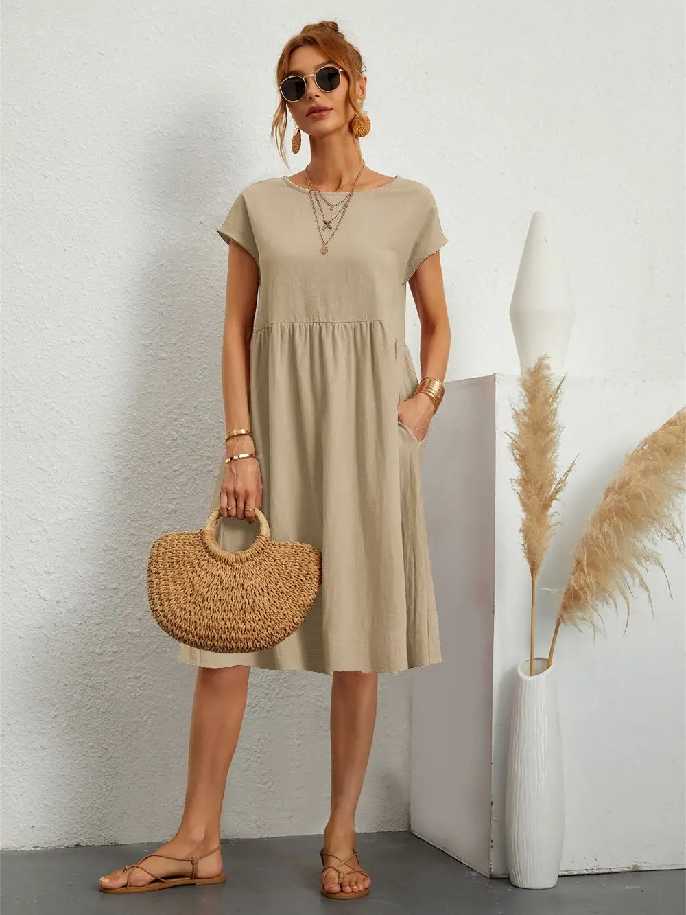 Mira | Casual Pocket Dress