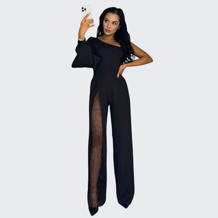 Inès | Modern wide-leg jumpsuit