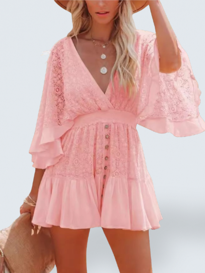 Kiara | Lace Boho Dress