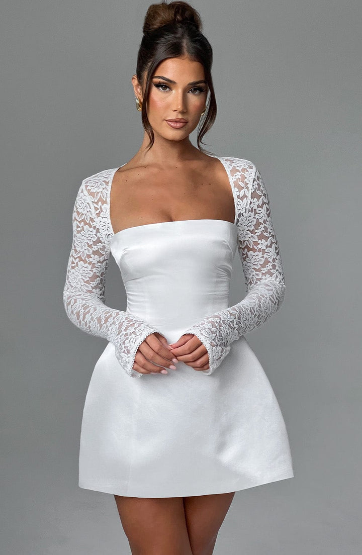 Sadie | Ivory Mini Dress