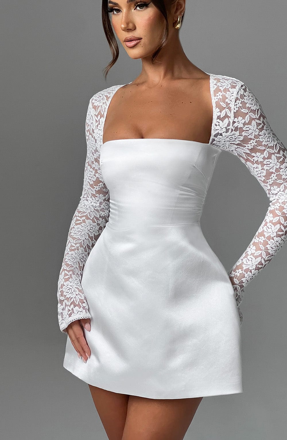 Sadie | Ivory Mini Dress