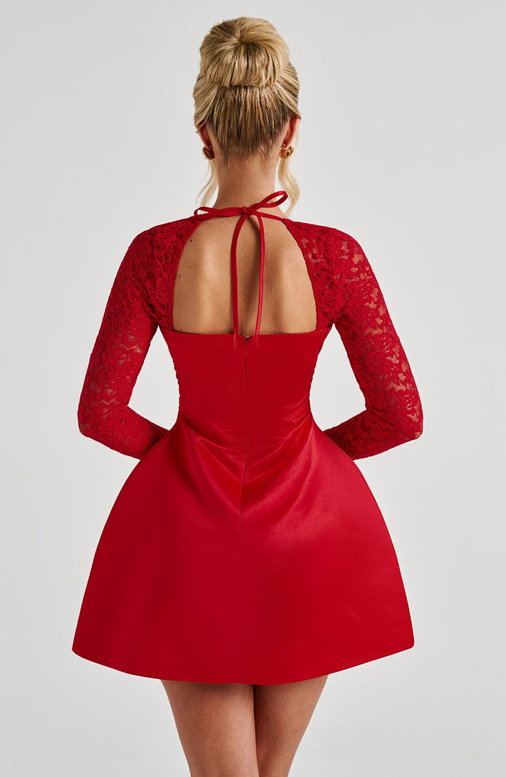 Sadie | Red Mini Dress