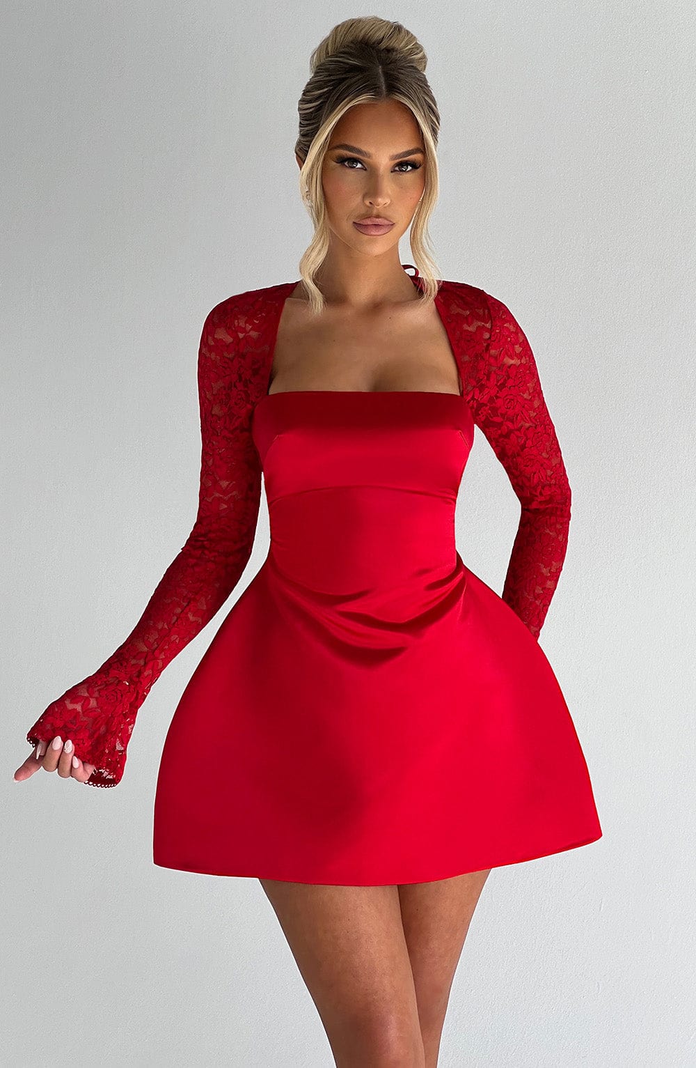 Sadie | Red Mini Dress